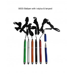 9003i Ballpen with i-stylus & Lanyard